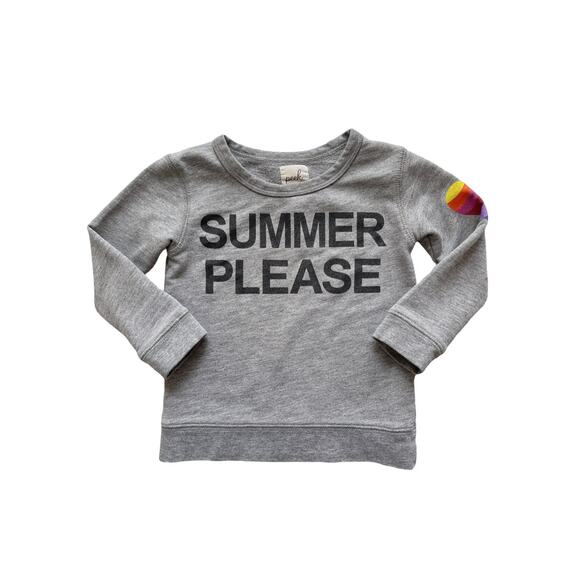 Peek Summer Please Crew Sweatshirt Size 18-24m - Picture 1 of 5